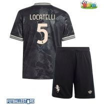 Juventus Manuel Locatelli #5 Tredjedraktsett Barn 2025-26 Kortermet (+ Korte bukser)